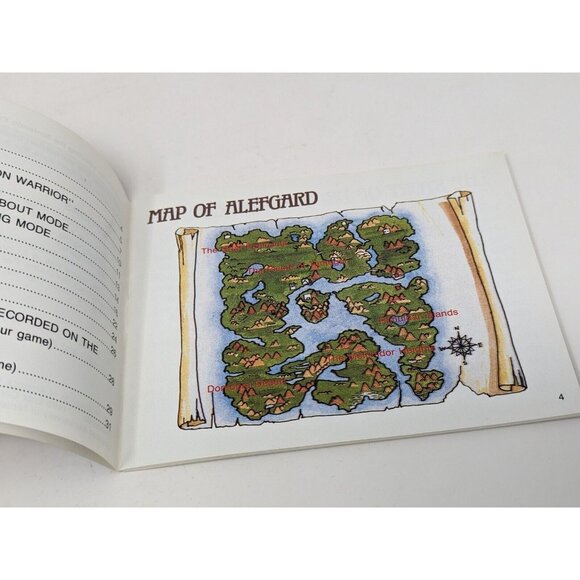 Dragon Warrior (NES Nintendo, 1989) Manual Only VTG - Picture 5 of 6